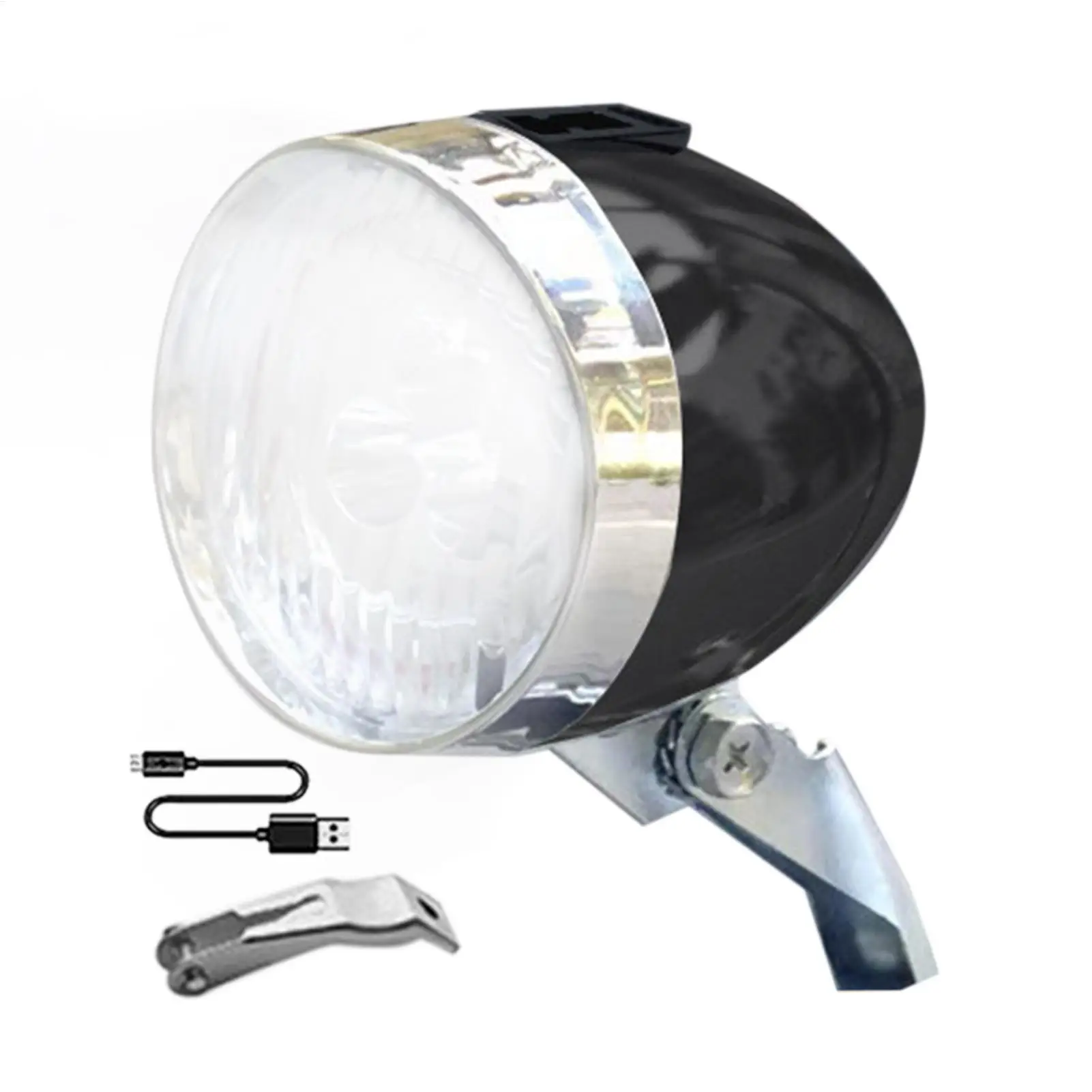 Retro Bicycle Lights for Bikes at Night Bicycle Lights for Night Riding Bike Rear Light Front Lights Plastic Bike Headlight