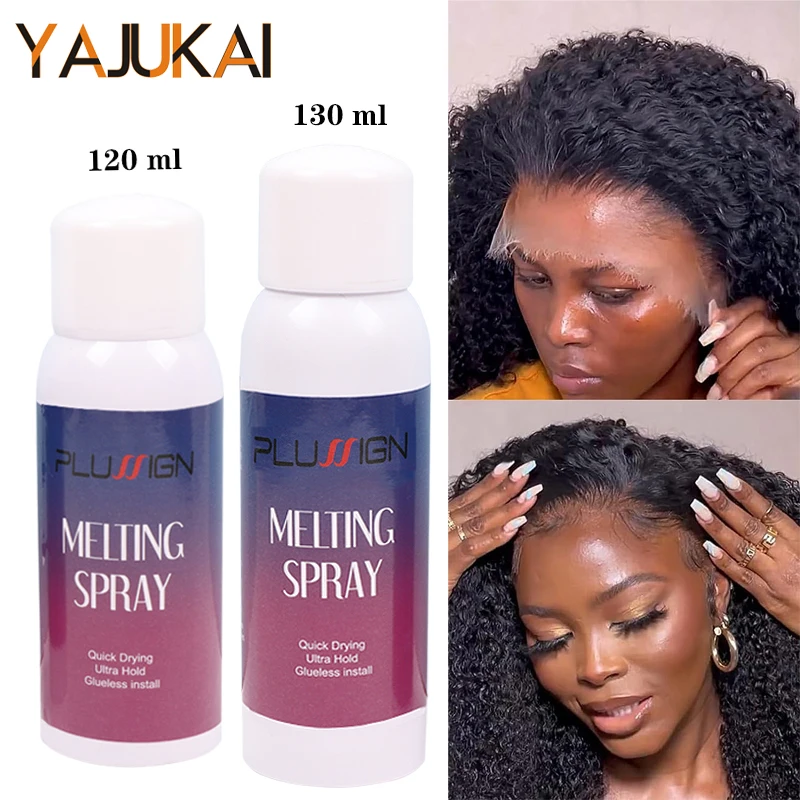 130mlGluelessFrontalLaceWigGlueSprayExtraHoldLaceMelting