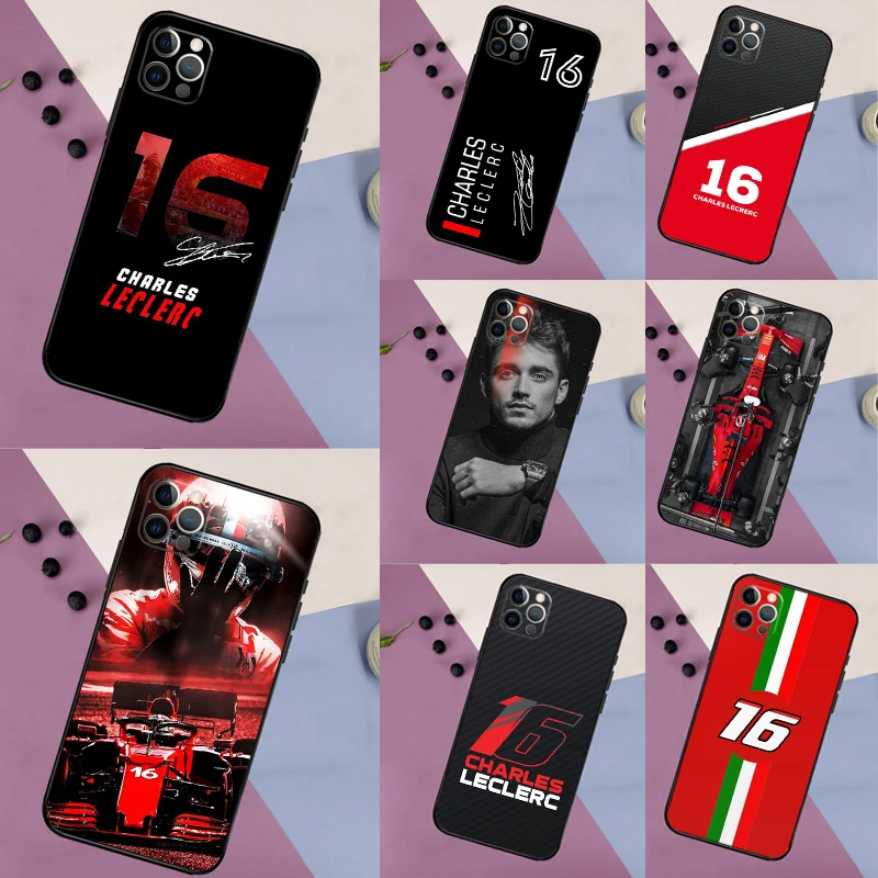 Charles Leclerc 16 Design Phone Case