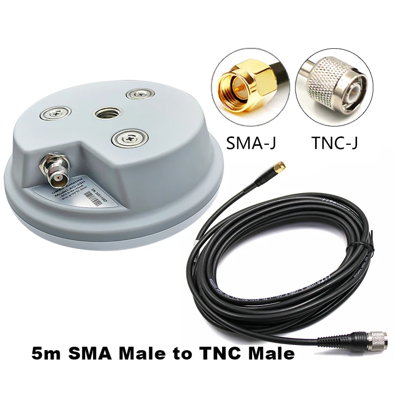 Agricultural Surveying GNSS Antenna Magnet RTK GPS L1 L2 L5 Galileo Glonass BEIDOU Car Roof Mapping Replace Trimble AG25 AG35