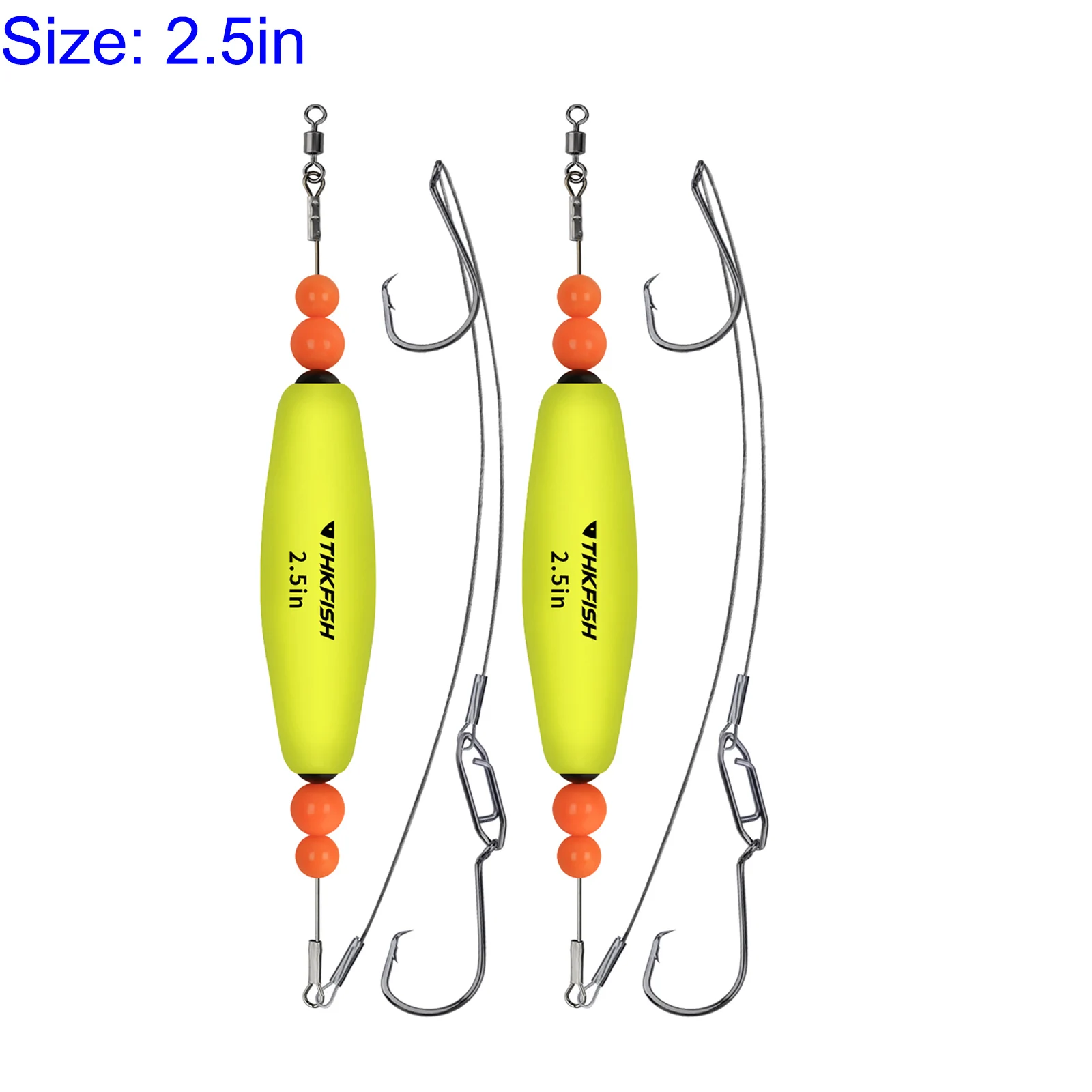 Catfish Float Rig With Rattle - Santee Cooper Style Tackle With Octopus Hooks For Catfishing - View #4