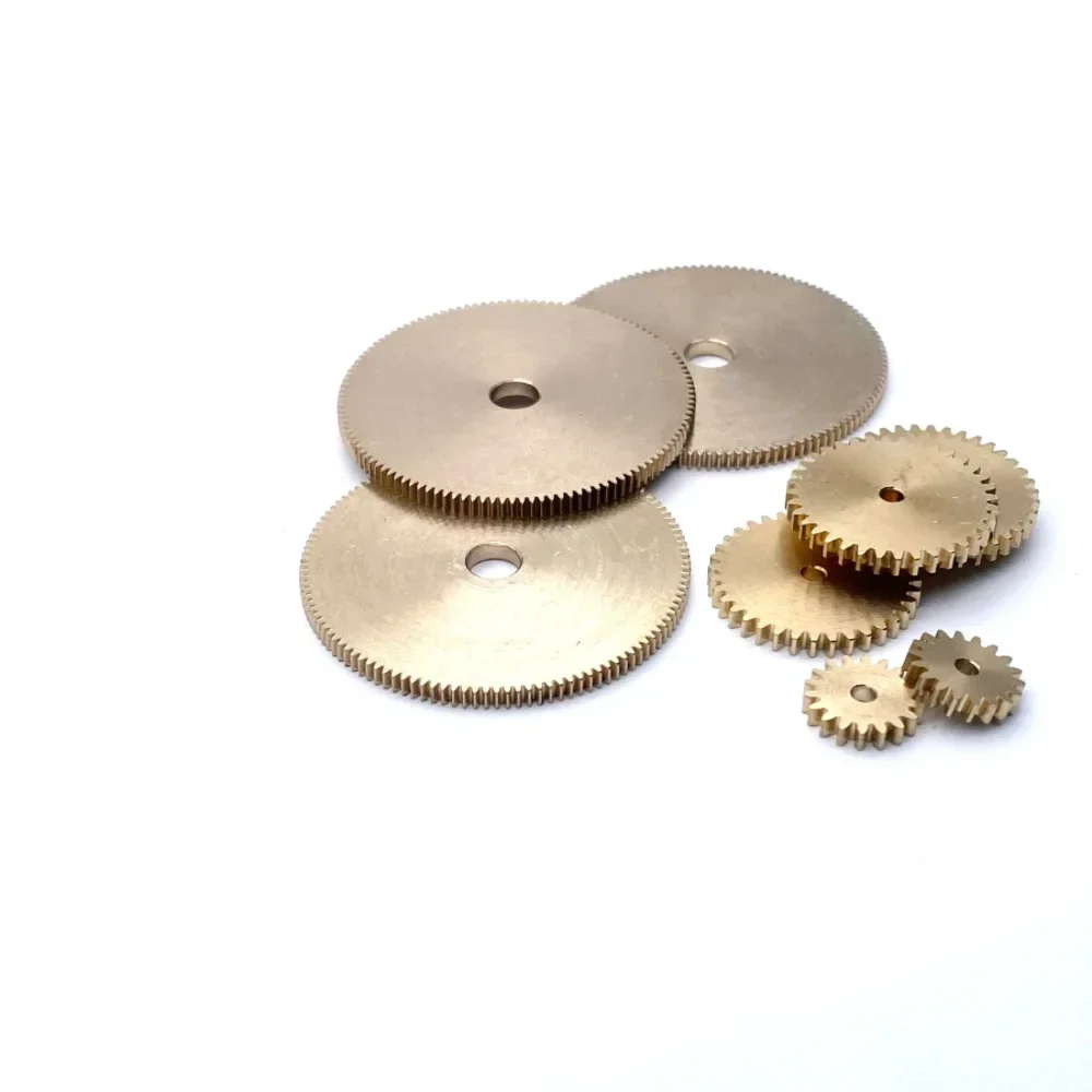 Transmission Gear MINI Spur Copper Gear 0.3M 22/25/28/32/36/50/120 Teeth 2/5mm DIY MODEL 120 Teeth 36.6mm 25.02mm DIY Ultrathin Model Gear transmission gear
