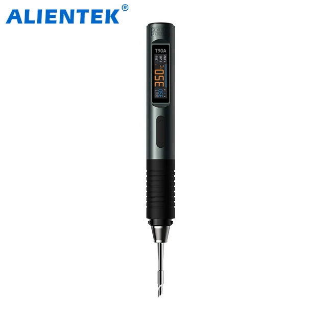 ALIENTEK T90 fer à souder intelligent PD 3.1140W affichage numérique Portable 80-450 ℃   Kit d'outils de réparation de fer à souder de précision PCB 1