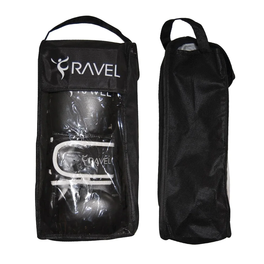 PU Dura-Strong 14 oz Black Boxing gloves