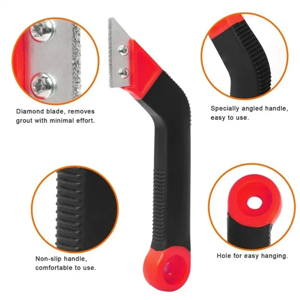 Gap Cleaning Knife Tile Grout Remover Wall Floor Joint Rake Scraper Ceramic Seam Cutting Blade