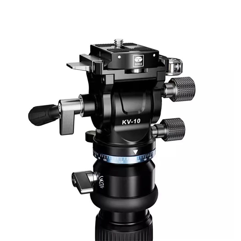 Sirui KV-10 Pan and Tilt Head with Leveling Base