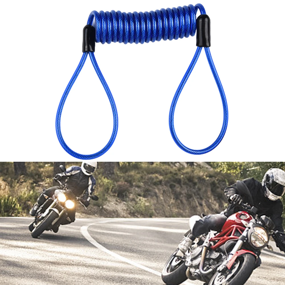 

Reminder Cable Lock Reminder Cable Minder Disk Cable Coil Motorcycle Motorbike Disc Lock Reminder Cable For Car