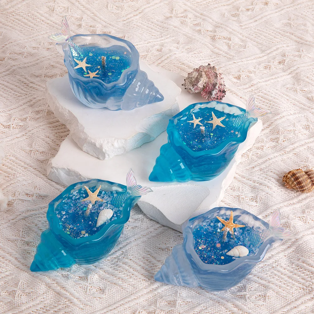 Sea Shell Aromatherapy Candle Creative Starfish ShellSea Sh