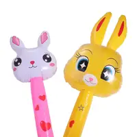 with Sound Inflatable Animals Stick Jungle Safari Balloon Sticks Inflatable Hammer Sticks Blow Up Giraffe Elephant 1