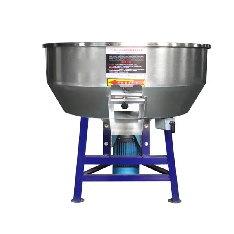 

Electric Feed Grain Mixer Stainless Steel Food Seed Mixing Machine Powder Particle Blender Cereals Quick Mixing Equipment 50KG