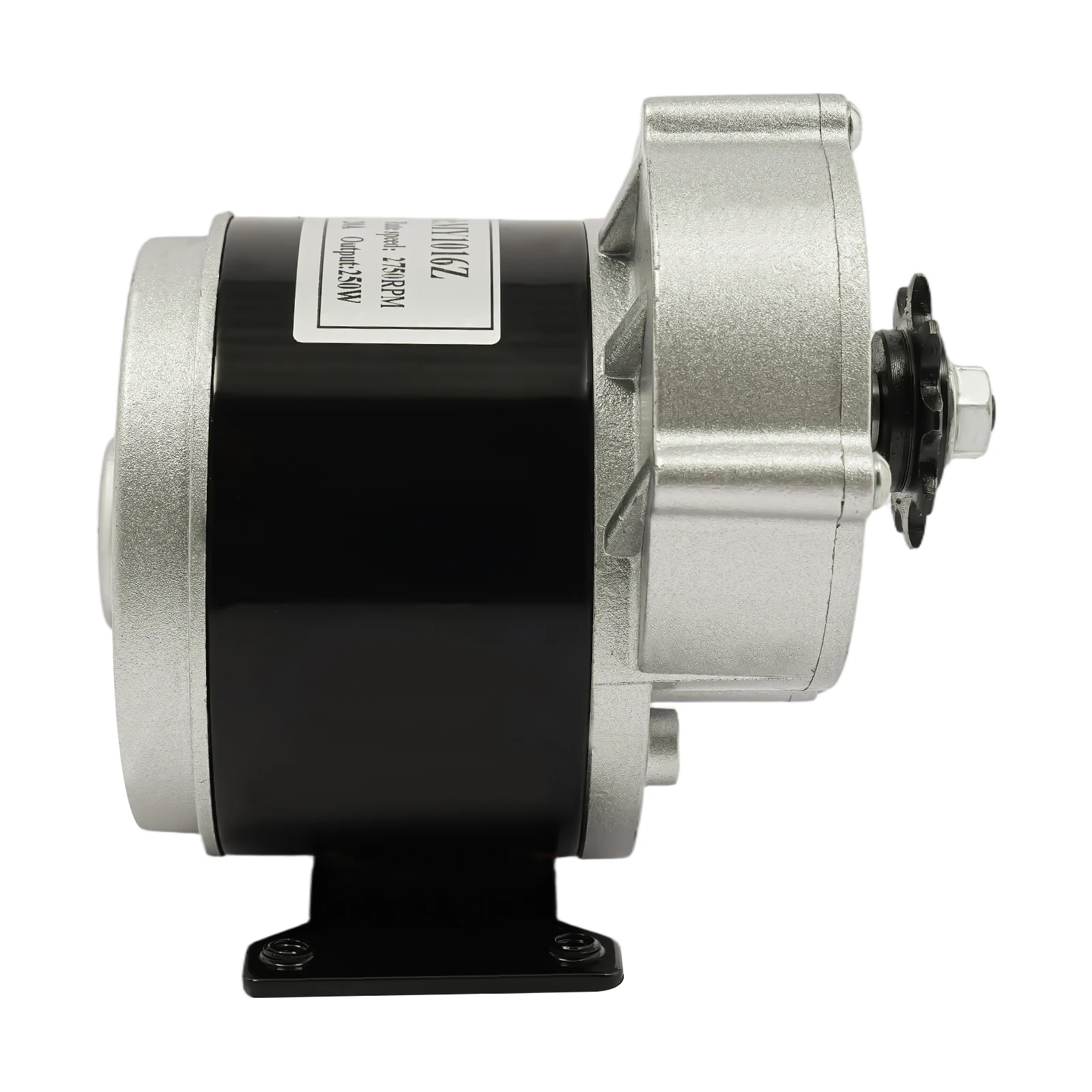 250W 12V Getriebe-Elektromotor 2750 U/min Bürstenmotor mit Untersetzungsgetriebe für motorisierte Fahrräder und Roller, Getriebedurchmesser 95mm – Detail 11