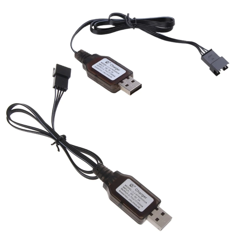 s 7.4v (3.7v x2) 충전기 SM-4P 리튬 이온 배터리 전기 RC 완구 더블 전자 E561-001 NEWQIDA FODA 루이 CHUANG R/C 자동차 보트 USB 충전기