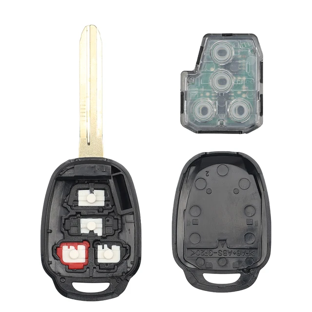 Car Key Fob Remote For Toyota - HYQ12BDM 314MHz, Replacement For Prius C, RAV4, Tacoma, Camry (2013-2019)