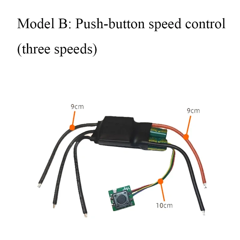 Micro moteur électrique 12V-48V haute performance pour projets DIY monté sur support, rotation en action