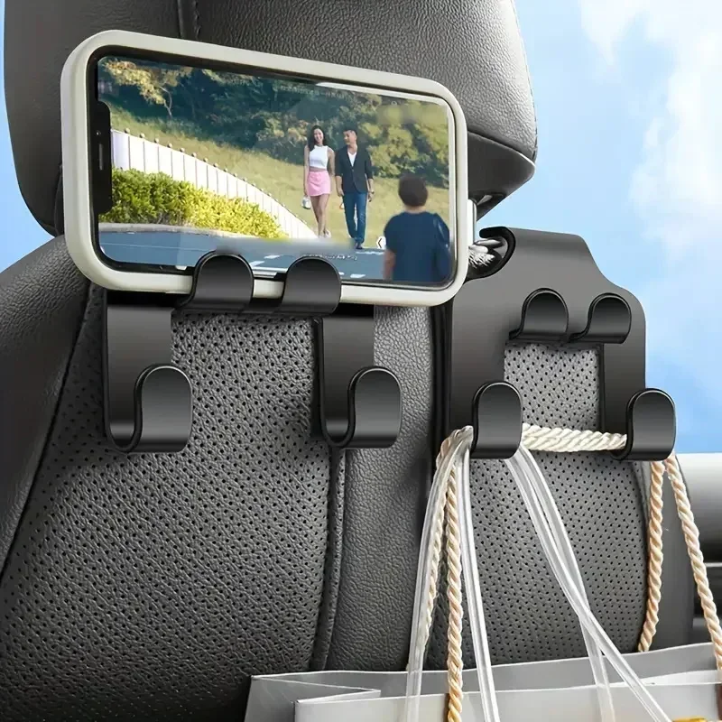 Car Headrest Phone Tablet Holder for Road Travel