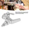 Beer Faucet Beer  Control Faucet Stainless Steel Beer Tap with Dust Cover Handle for Homebrewing Stainless Steel Beer Faucet 2