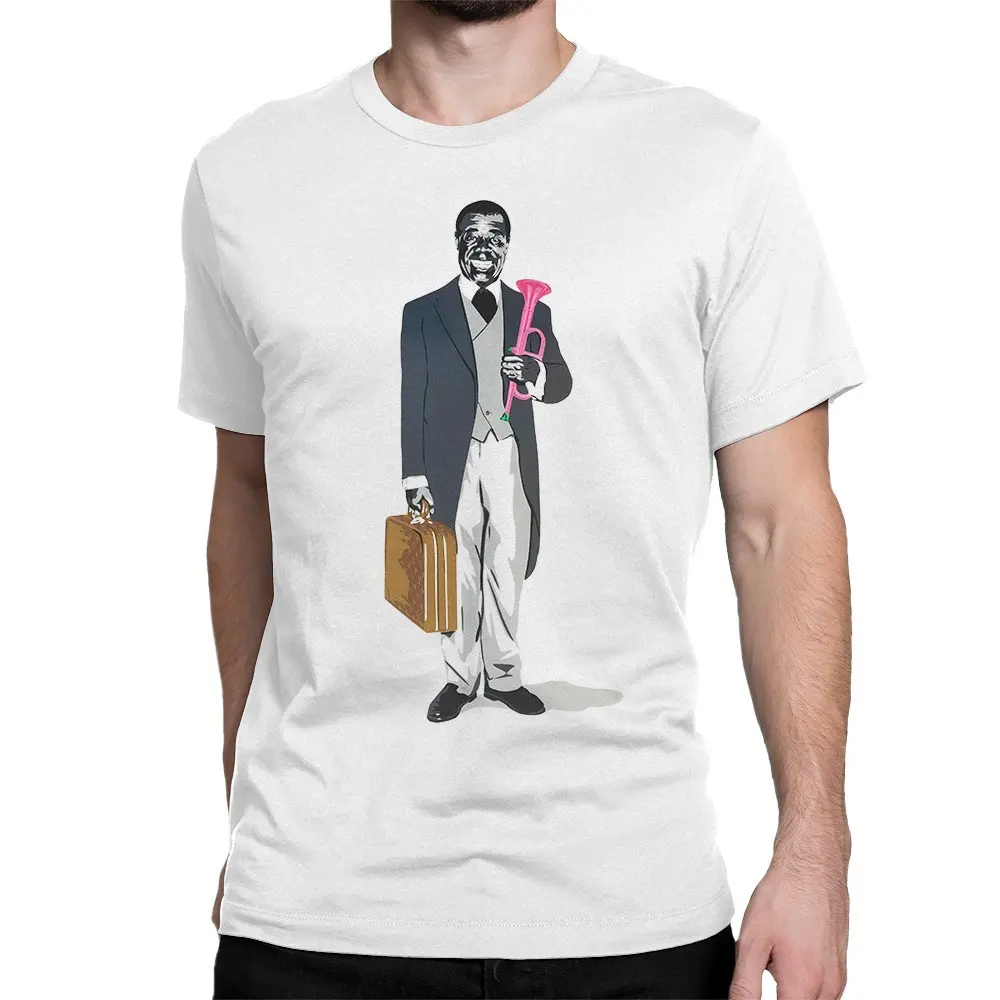 

Louis Armstrong T-shirt / Men's Women's Sizes / 100%