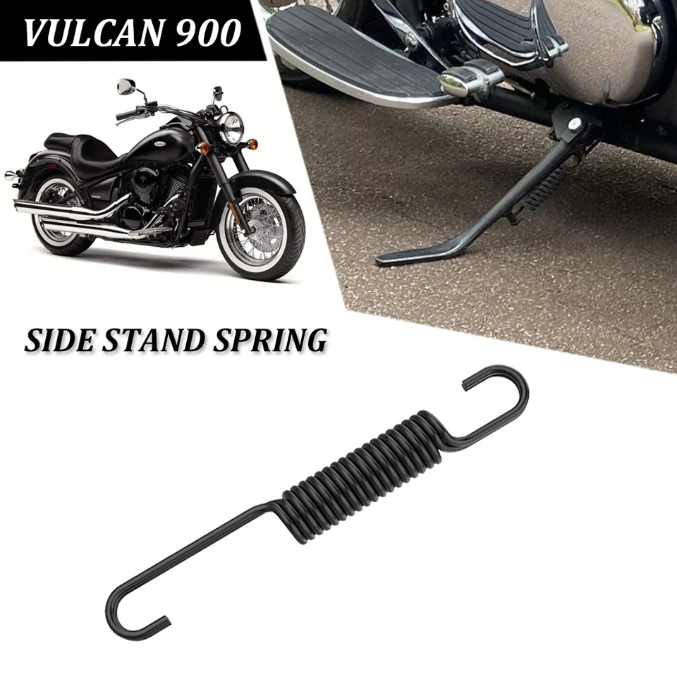 Motorcycle Kickstand Extension For Vulcan S 650 (2015-2023) - Green & Black Aluminum Alloy Side Stand Enlarger