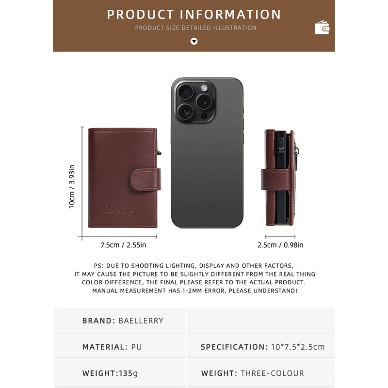 RFID Name Engraving Men Card Wallets Zipper Coin Pocket Male Popup Wallet Photo Holder card wallet,coin purse wallet,zipper wallets
