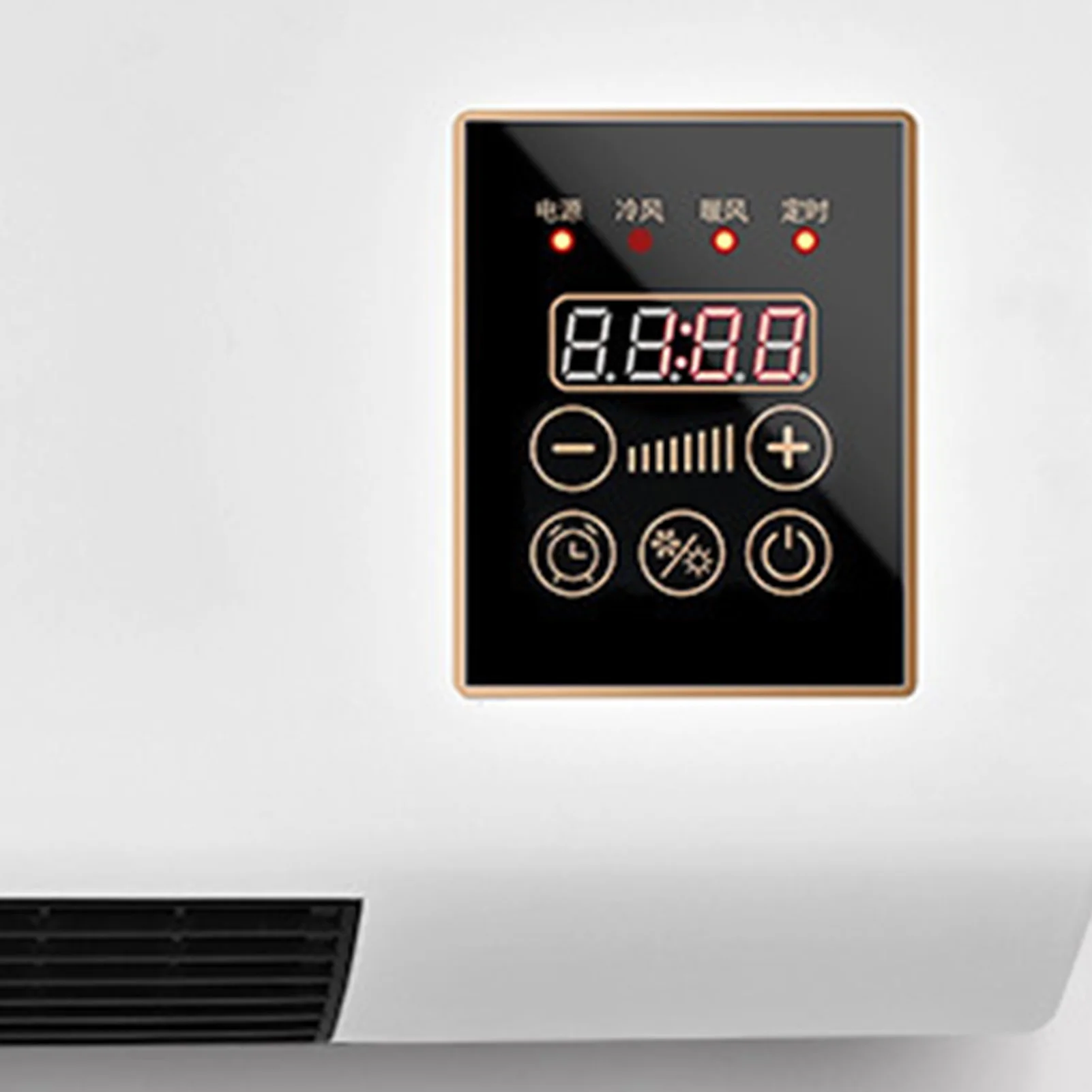 Air Conditioner Mini Wall Air Conditioner Constant Temperature Heating Fast Cooling and Heating with Remote Control for Office