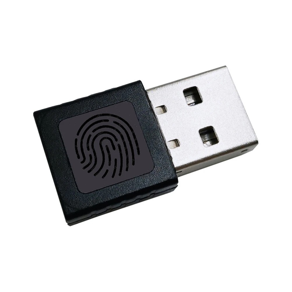미니 USB 지문 인식 모듈 장치, Windows 10 11 Hello 생체 인식 보안 키