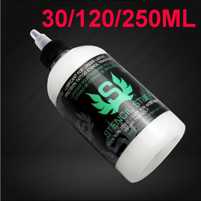 Stencil Stuff Tattoo Transfer Gel Fluid Liquid Cream VEGAN 250ml