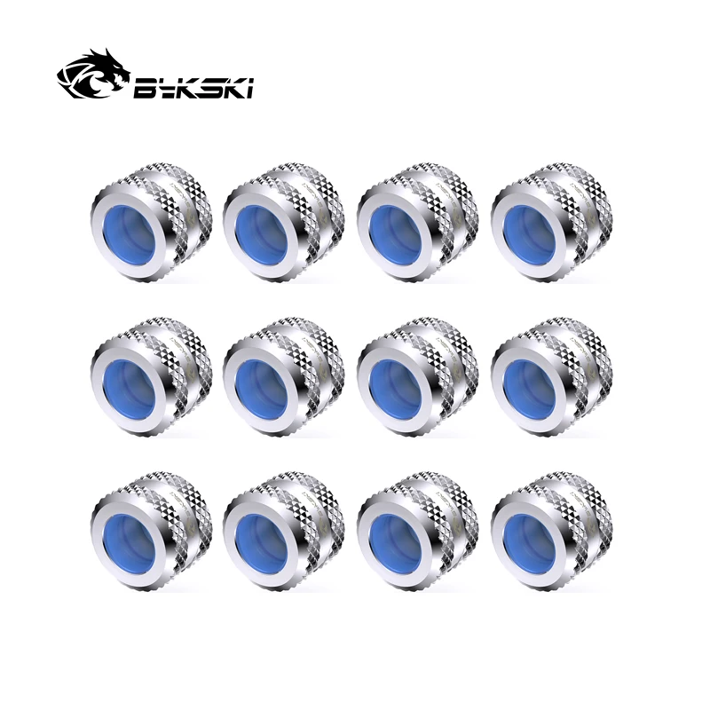 Bykski 12 Peças Lote Água de Resfriamento de Montagem Od14 mm 12 mm 16 mm Tubo Rígido Encaixe g1 Accesspries Use Montagem para Tubo Rígido do Computador - Imagem 2