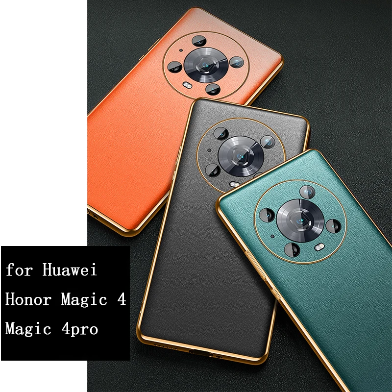 

Original Leather Case for Huawei Honor Magic 4 Fashion Back Phone Case Cover for Honor Magic 4pro magic4pro magic 3 magic3pro