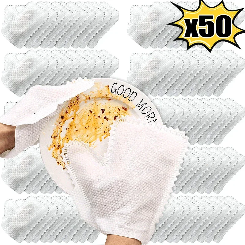 Electrostatic Dusting Gloves with Teeth Non-Woven Disposable Cleaning Gloves for Home Kitchen Keyboard Air Conditioning Cleaning