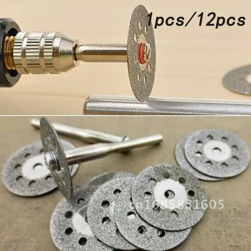 

12/1 pcs Diamond cutting silicon carbide grinding wheel saw blade rotary tools