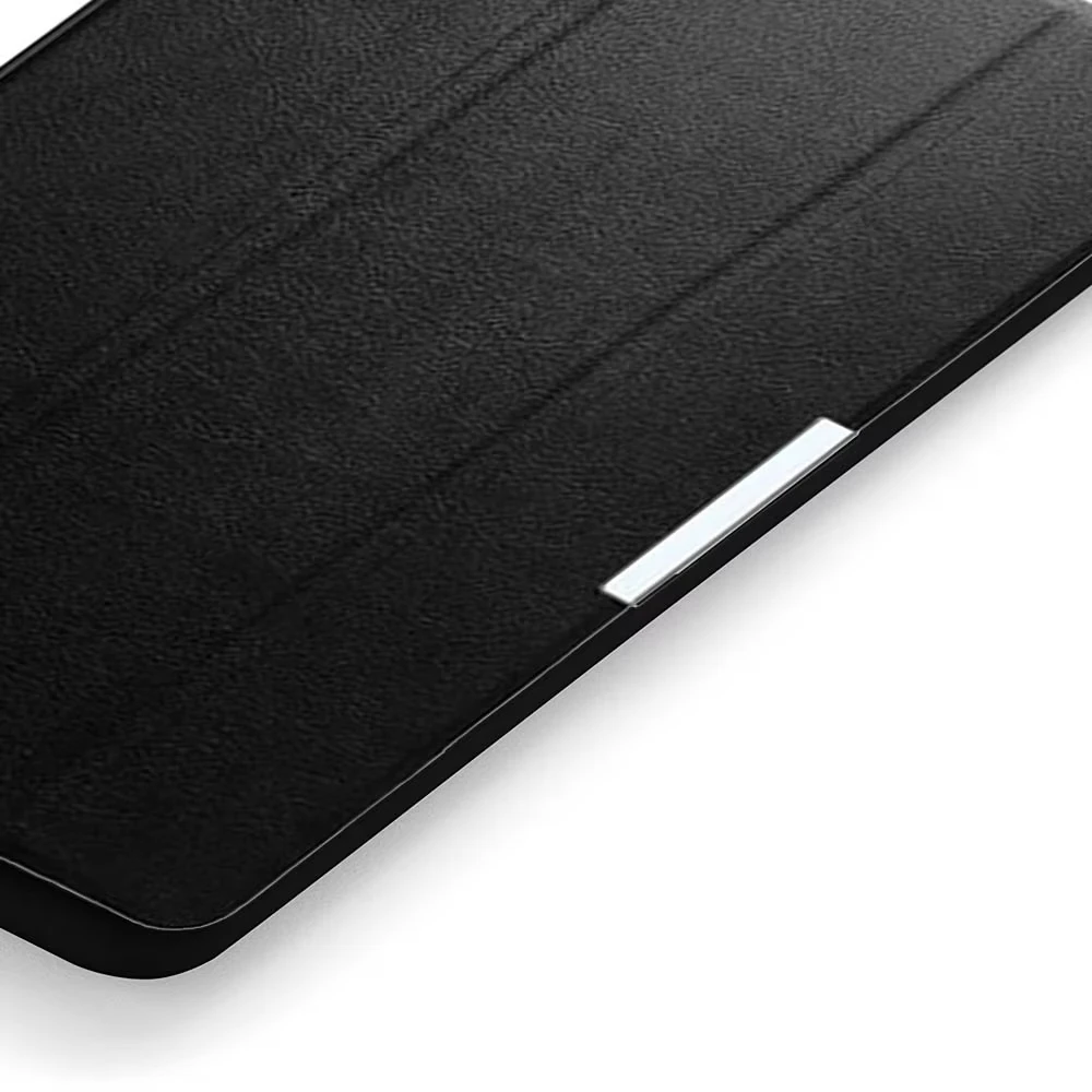 Premium PU Leather Tri-Fold Tablet Cover with Auto Sleep/Wake Feature