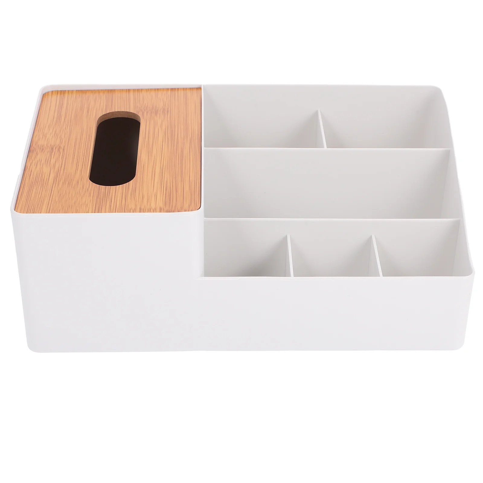 

Storage Box Bedroom Tissue Organizer Holder Containers Desktop Remote Controller Boxes Hair Dryer