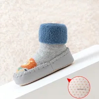 Baby Socks Shoes Infant Color Matching Cute Kids Boys Shoes Doll Soft Soled Child Floor Sneaker BeBe Toddler Girls First Walkers 6