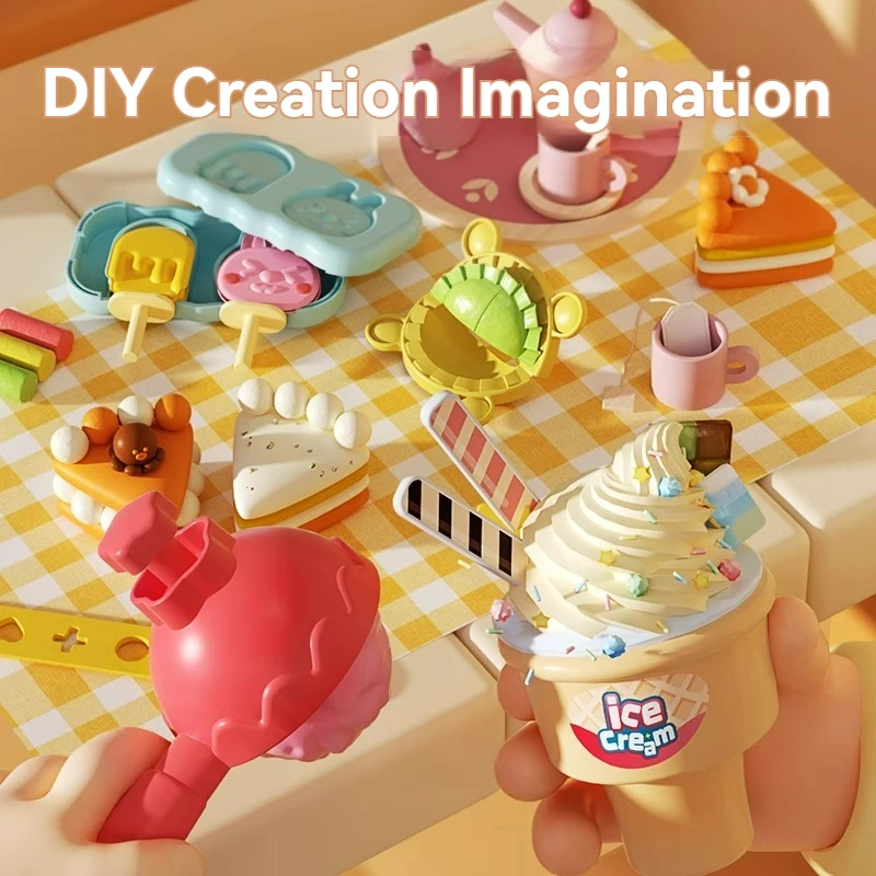 Ice Cream Machine Toy Car Favorite Of Girls Ice Cream Production Scenarios Series Children Toys Birthday Christmas Gift For Kids 3