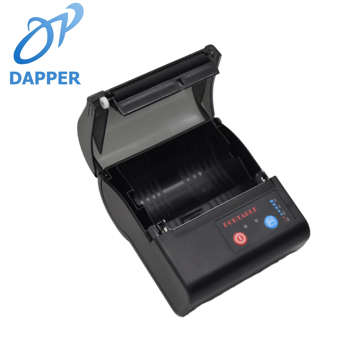 80mm 휴대용 미니 빌 프린터 무선 휴대용 미니 열 영수증 라벨 프린터 기계 휴대 전화와 호환 가능