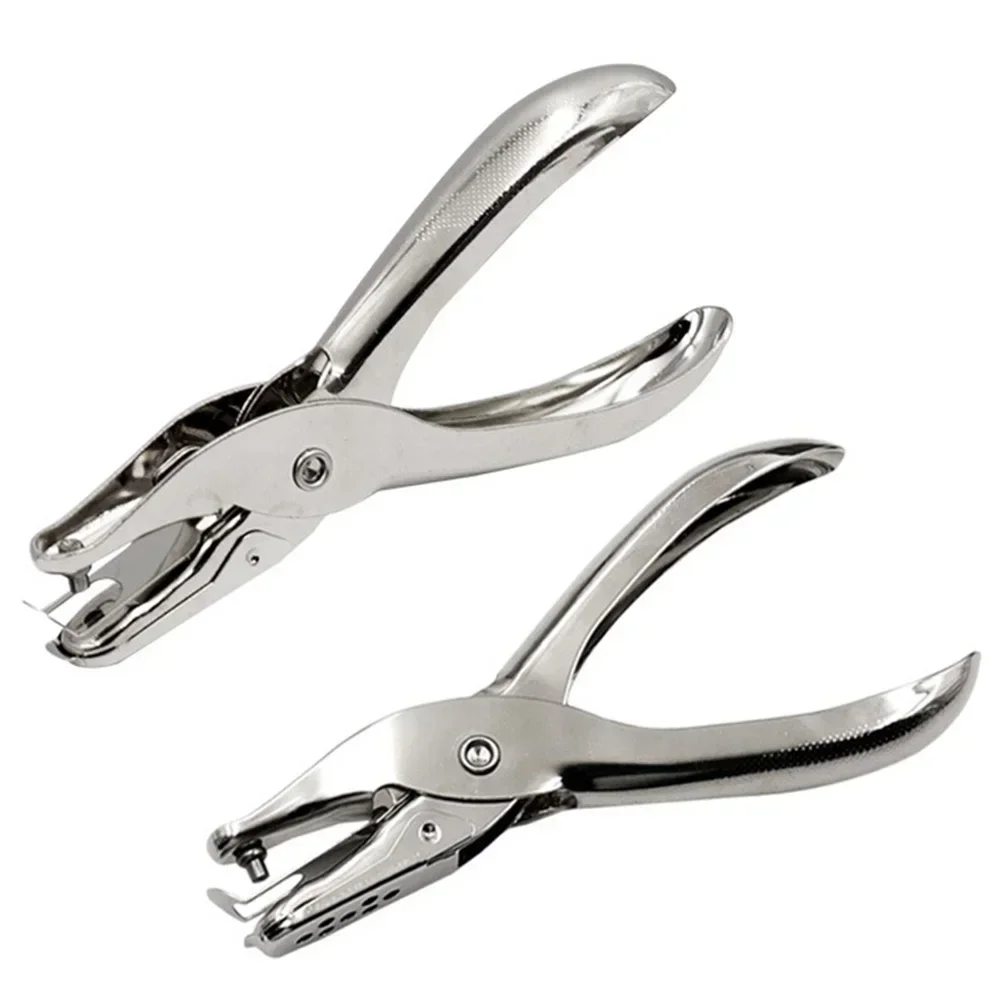 1 Pc Metal 3/6mm Pore Diameter Punch Pliers Single Hole Puncher Hand Paper Scrapbooking Punches 1-8 Pages Paper Hole Puncher For Circle Hole Punch Hole Punching Tools Paper Craft Punch Paper Punch