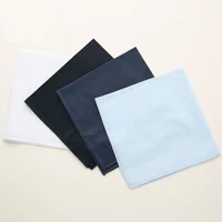 Cotton high-end solid color Handkerchief Park Mountain Road Cycling Camping Wiping Sweat Cleaning Portable Men's Pocket Towel 4