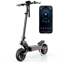Scooter électrique tout-terrain W10, moteur à couple élevé de 1200 W, 48 V 15 Ah, triple freinage, étanche IPX6, régulateur de vitesse 3