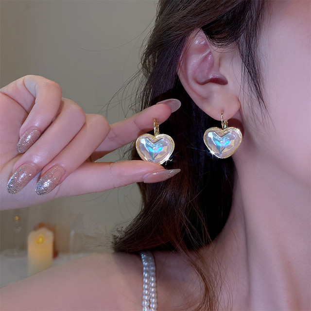 Simple Celebrity Style Gold Pearl Drop Earrings For Woman 2022 Korean Fashion Jewelry Wedding Girl's Sweet Accessories