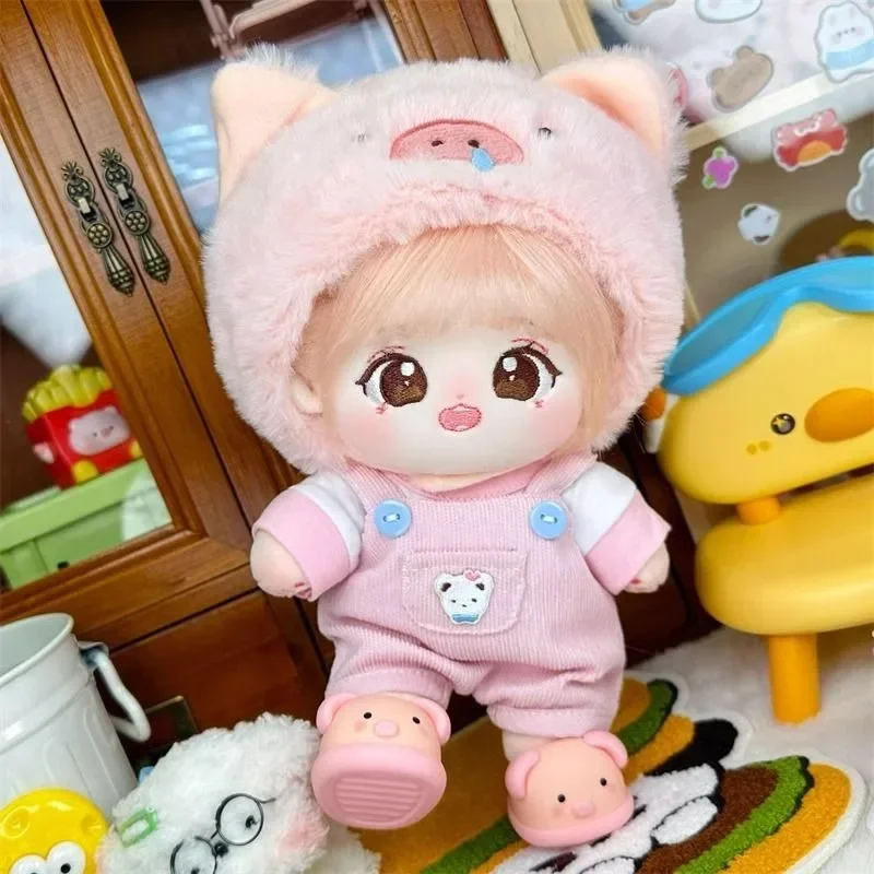 

My Melody Kuromi Cinnamoroll Pom пурин 20 см мультфильм аниме плюшевые хлопковые куклы Одежда Набор кавайные украшения для девочек праздничный подарок