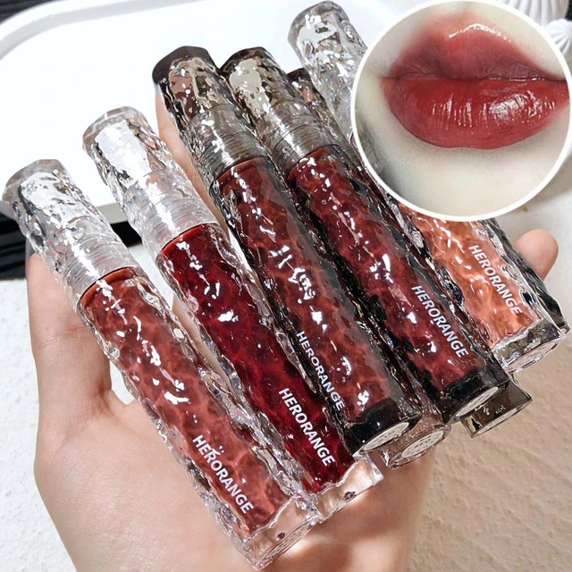 6 Colors Mirror Water Lip Gloss Lip Glaze Moisturizing Sexy Red Lip Tint  Liquid Lipstick Non-stick Cup Lip Gloss Korean Makeup - AliExpress