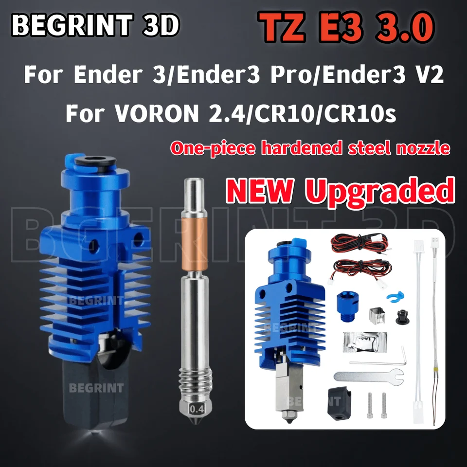 Upgrade Hotend CHC Per Stampanti 3D Ender 3, CR10, Voron - Riscaldante Ceramica 24V, Heatbreak Titanio - Foto 10