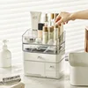 Makeup Storage Box Cosmetic Organizer Box Large Capacity Dustproof Desktop Drawer Make Up Drawer Jewelry Lipstick Rack Container 4
