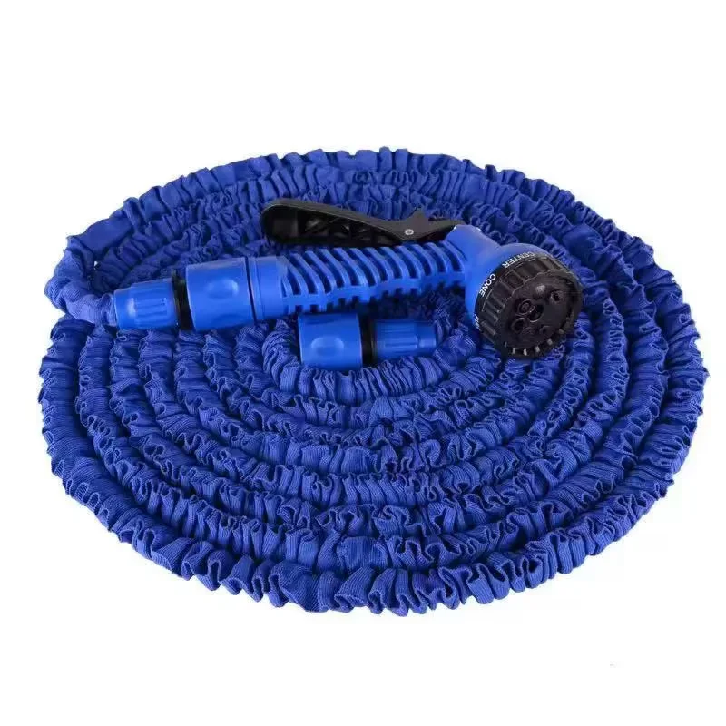 Garden Hose Pipe Water Hose Expandable Magic 7 Patterns Water Gun Foam Pot flexible reels Car Wash Gun Sprayer