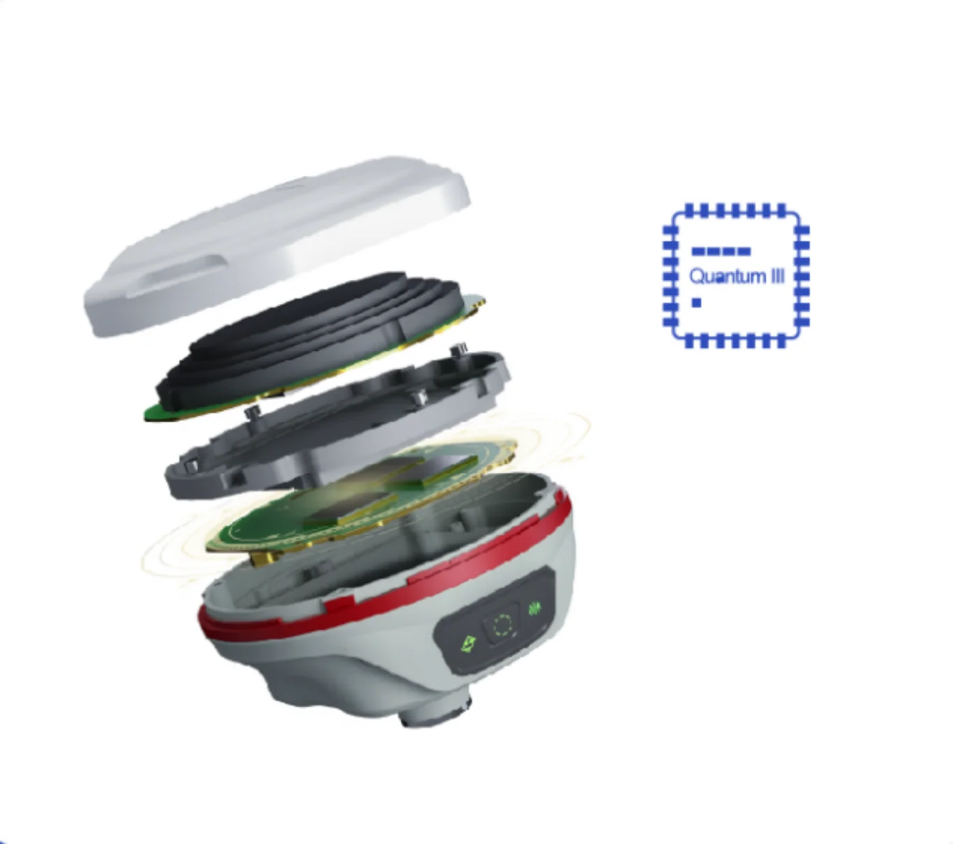 

New 2023 In Stock Dual-frequency SinoT10 GNSS RTKGPS RTK For Land Surveying 1590 Channels