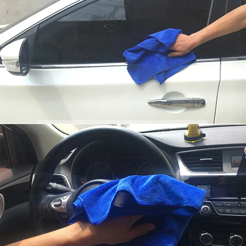 Ultra-Soft Microfiber Towels for Cleaning and Detailing