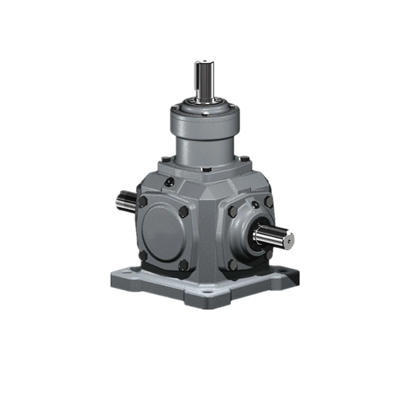 

Spiral Bevel Gear Reducer Bevel Gearboxes 1 To1, 2 To1, 3 To 1 Ratio T Series Small Right Angle Gearbox