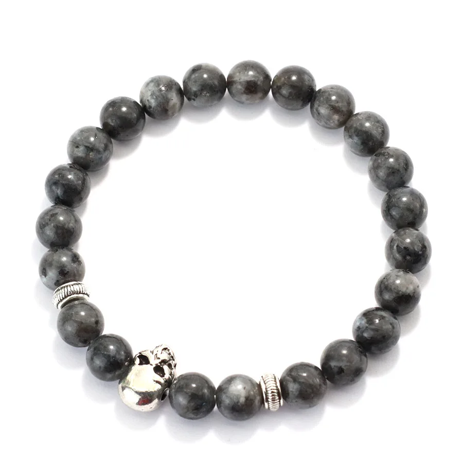 Men Lava Beaded Hematite Meditation Bracelet