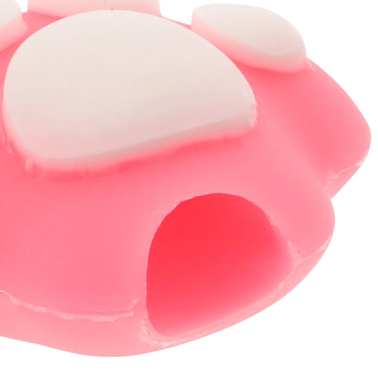 10Pcs 핑크 고양이 발 연필 캡 부드러운 교체 가능한 보호 장치 귀여운 학교 사무용품 필수 액세서리 연필 캡