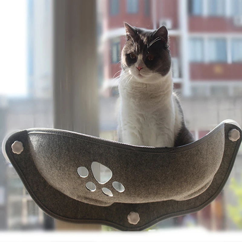 Pet Cat Hammock Beds Sunny Window Lounger Suction Hammocks Cats House